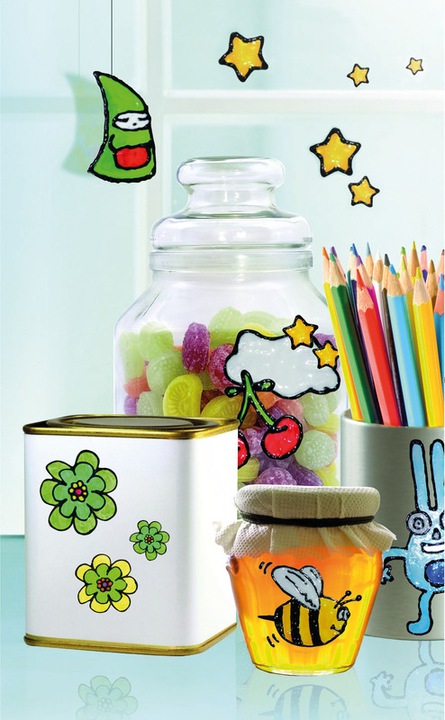 Actual product image Marabu Window paint Fun & Fancy (Light green, 80 ml)