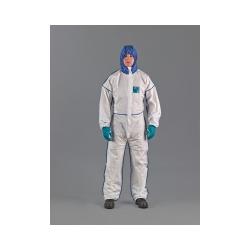 Ansell, Arbeitsjacke, Schutzanzug Microgard 1800, Grösse XXL, blau/weiss (XXL)