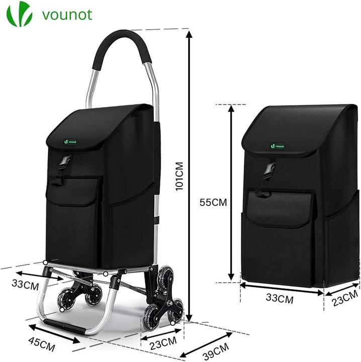 Actual product image Vounot Shopping trolley