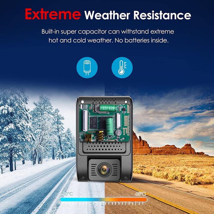 Produktbild Viofo A119 V3 Dashcam (Eingebautes Display, GPS-Empfänger, Eingebautes Mikrofon, 2K)