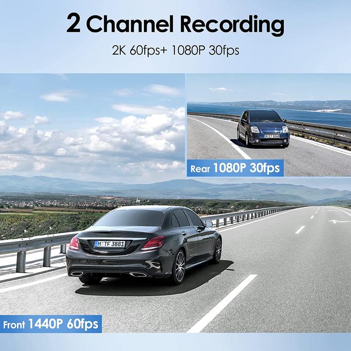 Produktbild Viofo A129 Plus Duo Dual WiFi (GPS-Empfänger, WLAN)
