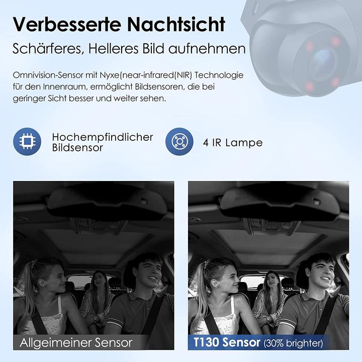 Immagine prodotto Viofo T130 3 Lens WiFi App 2k