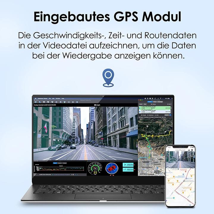 Immagine prodotto Viofo T130 3 Lens WiFi App 2k