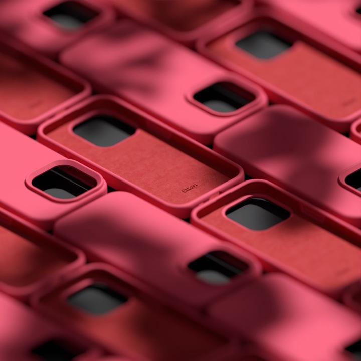 Actual product image Etteri Silicone case for Samsung Galaxy S23 raspberry (Samsung Galaxy S23)