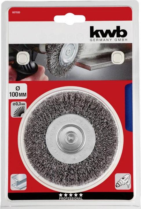 Produktbild kwb Scheibenbuerste 75 Grob Dd