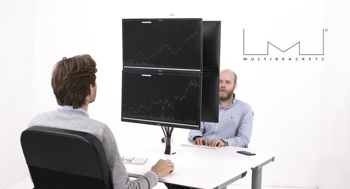 Image du produit Multibrackets Support de table Officeline Quad B2B (Tables, 30", 8 kg)