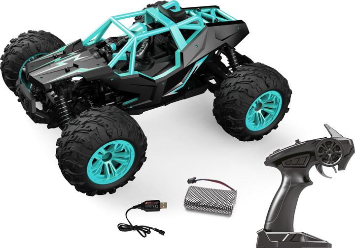 Image du produit DF-Models DF-Fun-Racer 1:14 RTR turquoise (RTR Prêt à fonctionner)