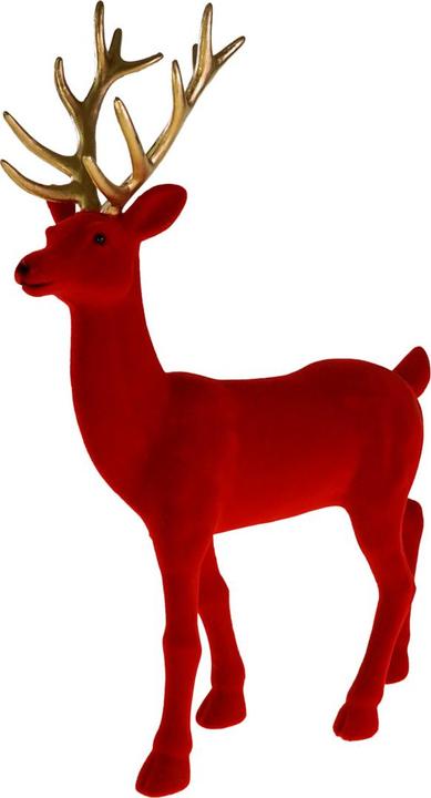 Actual product image Werner Voss Deer red flocked 45cm