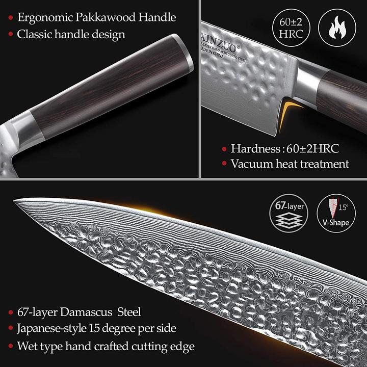 Produktbild Xinzuo Damastmesser Set (20.10 cm)