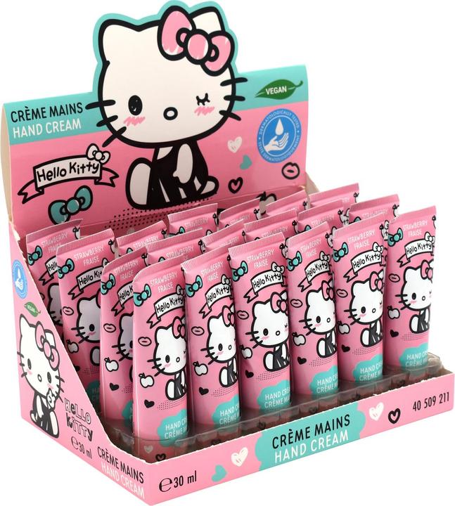Actual product image Take Care Hello Kitty crème de mains Display (30 ml)