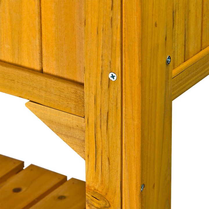 Actual product image Dema Lucca raised bed cold frame made of softwood