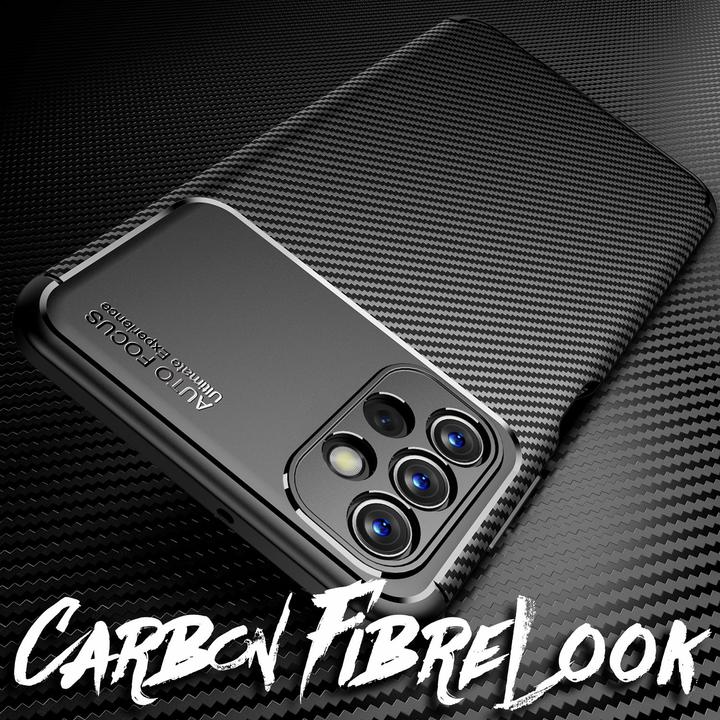 Produktbild Nalia Carbon-Look Silikon Hülle (Samsung Galaxy A13)