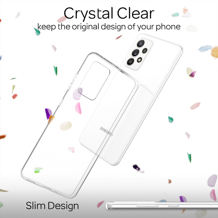 Produktbild Nalia Klar Transparente Silikon Hülle (Samsung Galaxy A53)