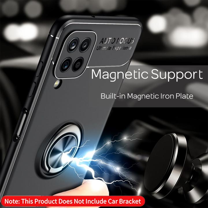 Produktbild Nalia Matte Ring Silikon Hülle (Samsung Galaxy A12)