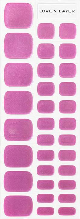 Produktbild Love'n Layer - Metallic Toe Dahlia Purple (Nagellacktrockner, Metallic Toe Dahlia Purple)