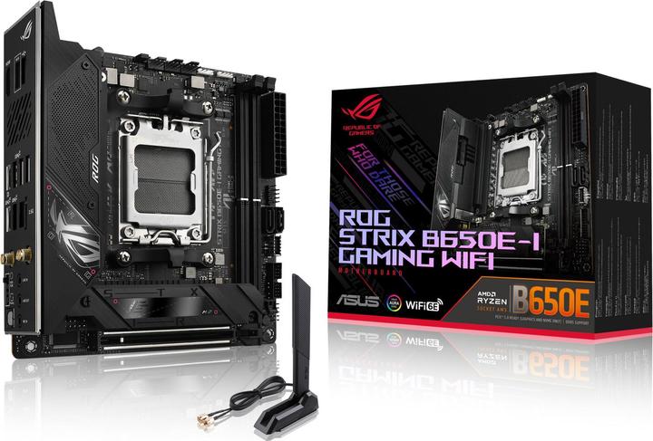 Produktbild ASUS ROG STRIX B650E-I GAMING WIFI (AM5, AMD B650E, Mini-ITX)