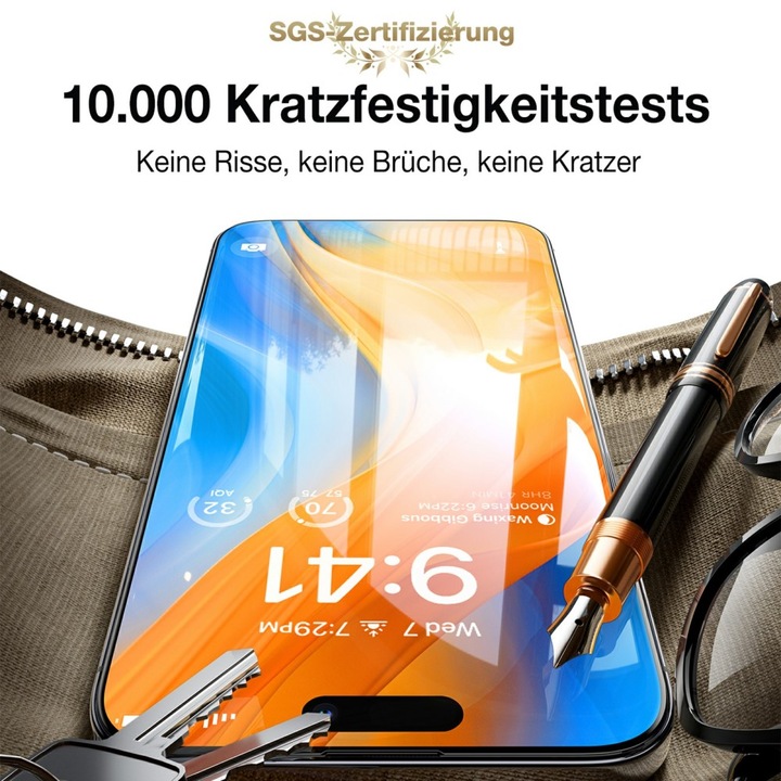 Produktbild Torras Diamond Panzerglas (1 Stück, Apple iPhone 15 Pro Max)