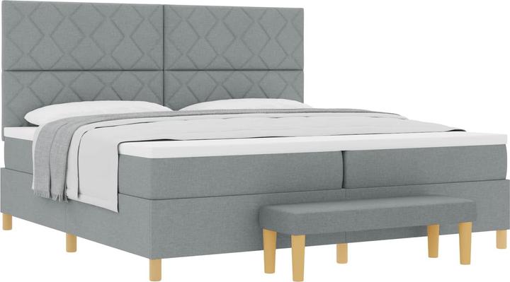 Actual product image vidaXL Boxspringbett (200 x 200 cm)