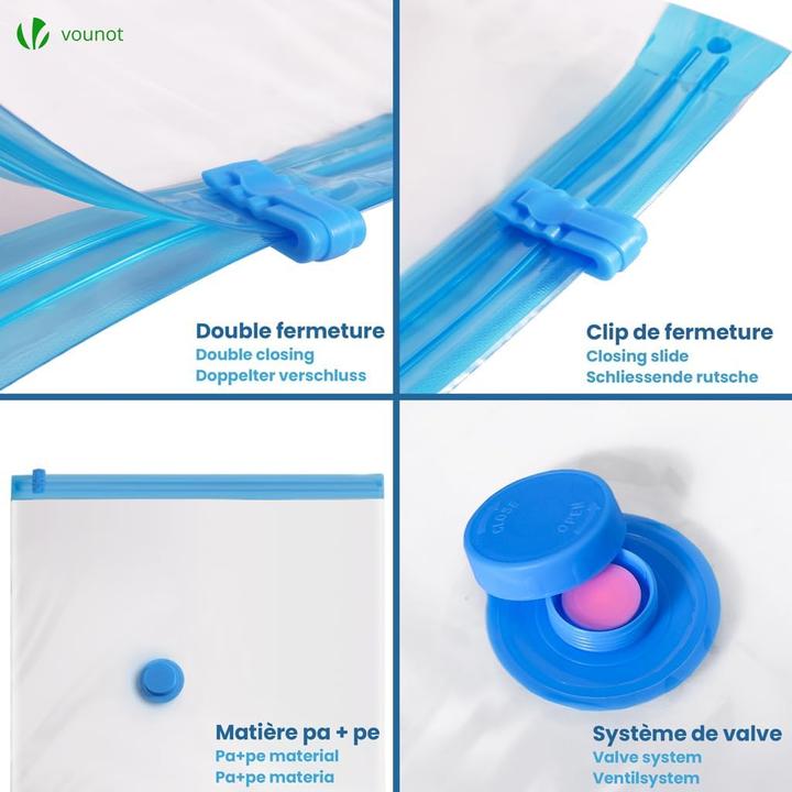 Actual product image Vounot Vakuumbeutel-Set (12 Stück)