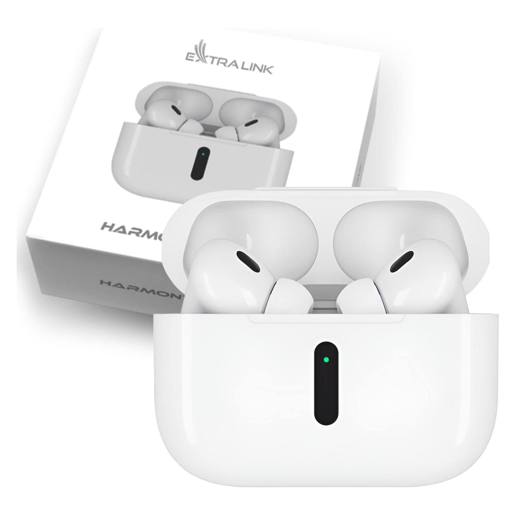 Extralink Lifestyle HarmonySound V1.0 | Kabellose Ohrhörer | Bluetooth 5.3, IPX4 (22 h, Kabellos) (HARMONYSOUND-V1)