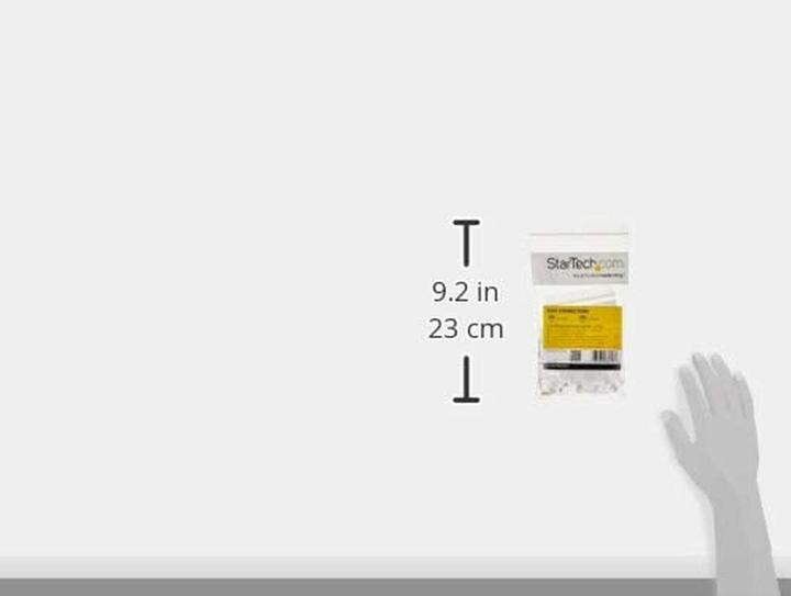 Actual product image StarTech Solid Wire Cat 6 Modular Plug (Network cable plug)
