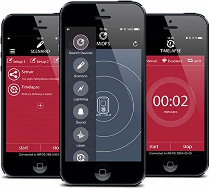 Actual product image Miops Smart camera shutter release without cable (Wi-Fi)