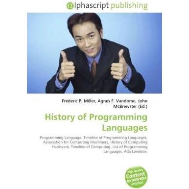 History of Programming Languages, Fachbücher von Agnes F. Vandome, Frederic P. Miller, John McBrewster
