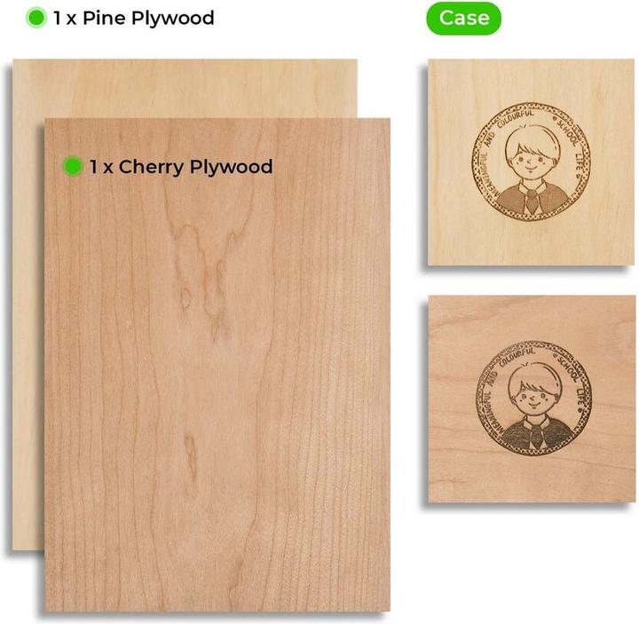 Actual product image XTool Laser Material Pack