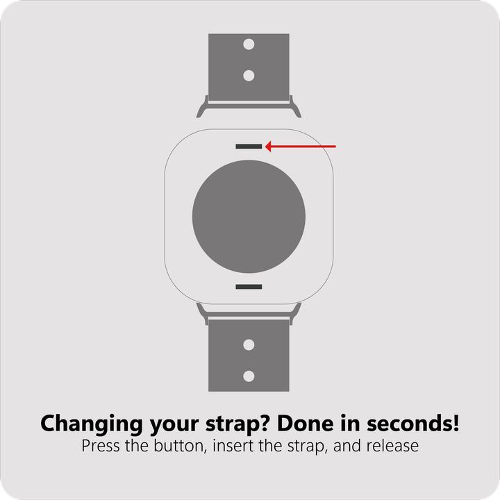 Produktbild Cazy Watchstrap für smartwatch (Titan)