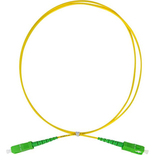 Thumbnail - LogiLink LWL Patchkabel, 2x SC-Simplex, OS2, 1,0 m, gelb SC-Simplex Stecker (1 m), Netzwerkkabel