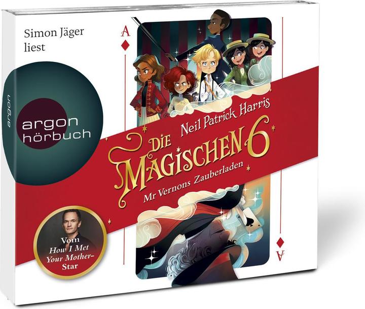 Immagine prodotto The Magic Six - Il negozio di magia di Mr Vernon (Katrin Segererer, Neil P. Harris, Cacciatore Simon, Tedesco)