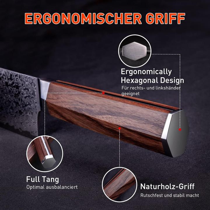 Produktbild Fujini Tea Kiritsuke Messer (20 cm)