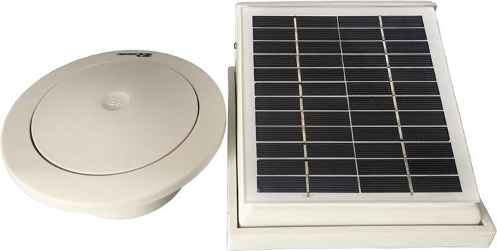 Actual product image Thermorex THERMEX fan with solar collector Sunmex simple, with fan Ø100 mm, air mgd. 0-30 m³/h.