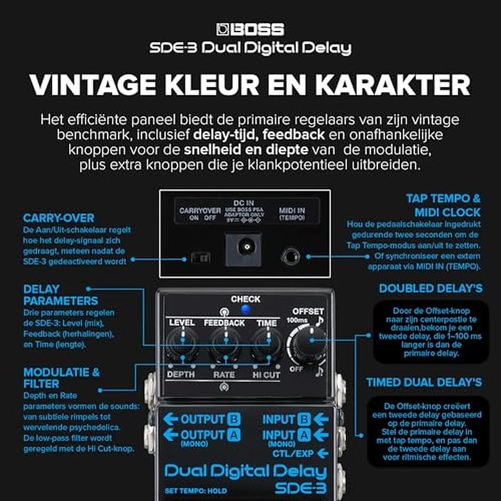 Actual product image BOSS (Electronics) SDE-3 (Guitar)