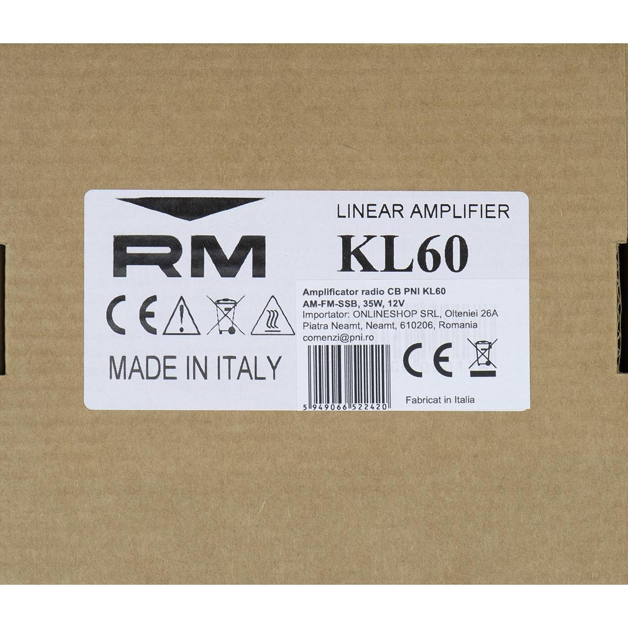 Thumbnail - PNI CB-Funkverstärker KL60, AM-FM-SSB, 35W, 12V, Walkie-Talkie