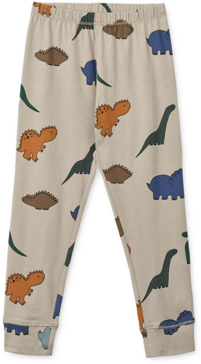 Actual product image Liewood Wilhelm Pijama Dinosaur Mist (116)