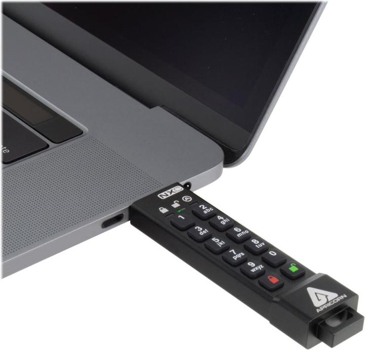 Actual product image Apricorn Aegis Secure Key 3NXC (4 GB, USB-C)