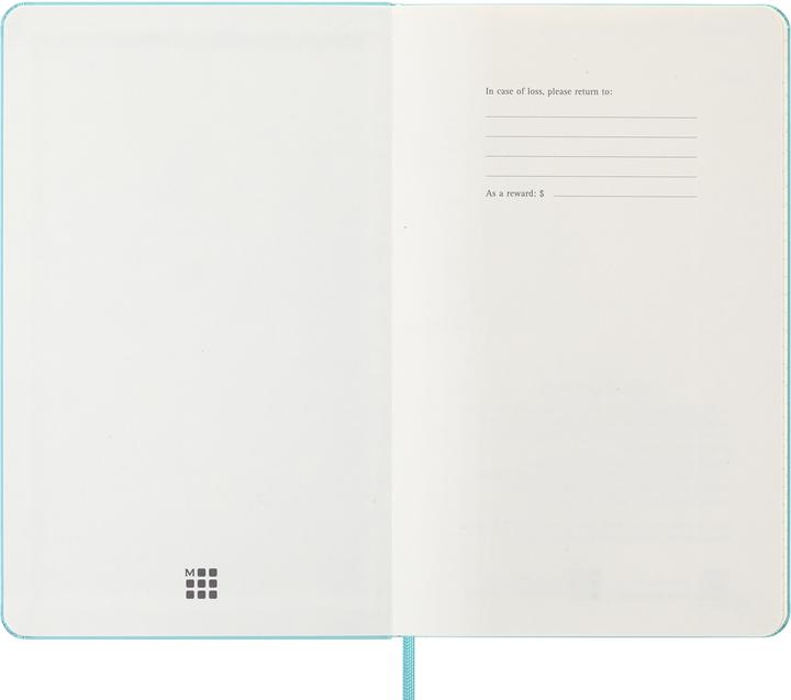 Image du produit Moleskine Agenda semainier (13 x 21 cm, Anglais)