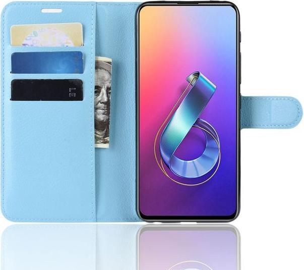Produktbild MU Classic Litchi Leder Bookcover Series (Asus Zenfone 6)