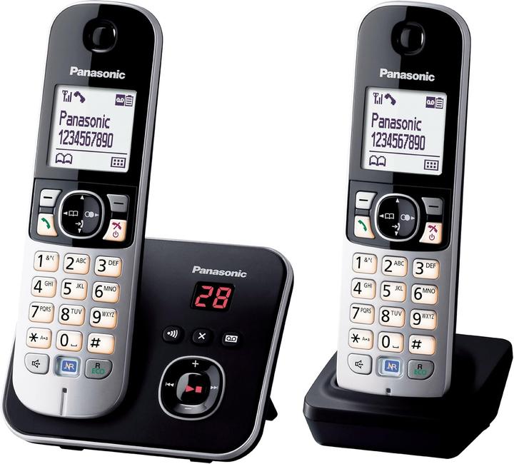 Image du produit Panasonic TELEPHONE DECT DUO Noir