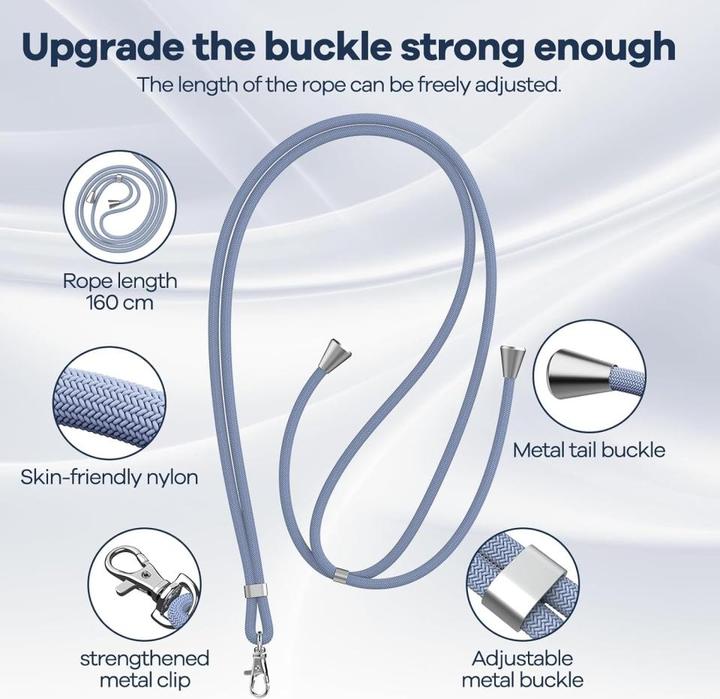 Produktbild Screenguard Universal Necklace Handykette für Smartphone Hüllen