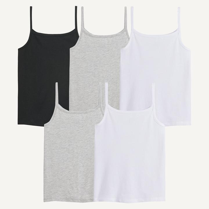Actual product image La Redoute Collections 5er-Pack Unterhemden (140)