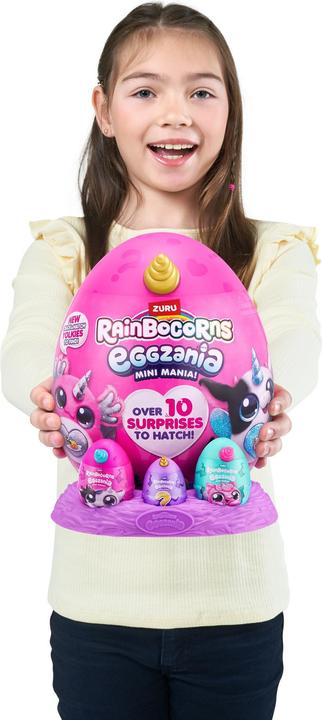 Actual product image Zuru Rainbocorns Eggzania Mini