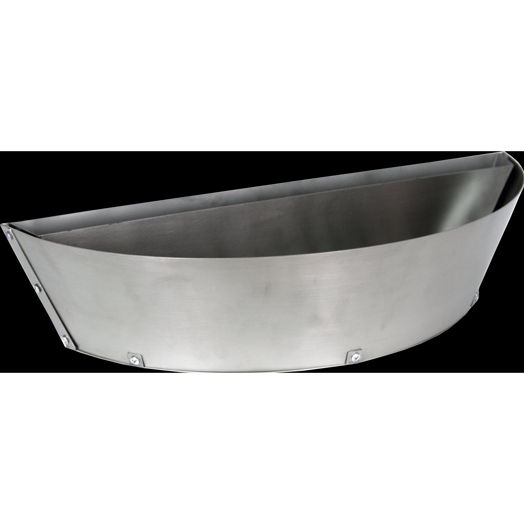 Grill & More Essentials, Grillausstattung + Ersatzteile, Edelstahl Brennraumteiler für 57 cm Kugelgrills