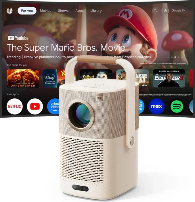 Produktbild Yaber T2 Plus (Full HD, 450 lm, 1.25:1)