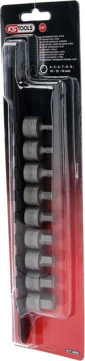 Produktbild KS Tools 917.4000 (14 mm, 8 mm, 10  mm, 4 mm, 11 mm, 7 mm, 12 mm, 13 mm, 6 mm, 9 mm, 5 mm)