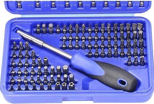 Produktbild Projahn 378914' SECURIBIT Box 122tlg (Spanner Head für Zweilochmuttern, Innensechskant)