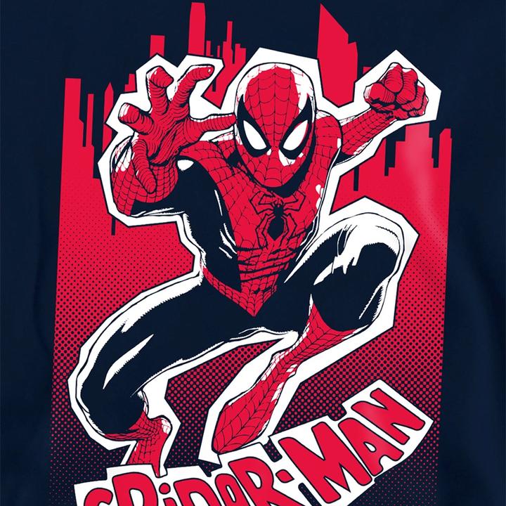 Produktbild Spiderman NYC Kapuzenpullover Zum Überziehen (128)