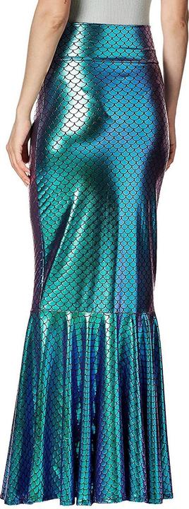 Produktbild Forplay Meerjungfrau Glitzerrock blau - Faschingskostüm (L, M)