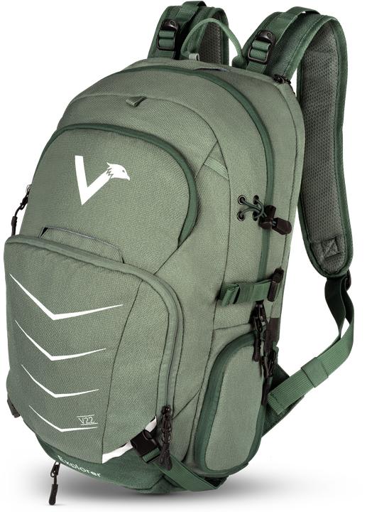 Valkental Explorer V22 - Outdoor Rucksack mit integrierter Sling Bag (22 l)